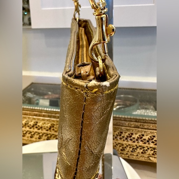 VTG - “Another Y&S Original” - Gold Mesh & Leather - Evening Bag - VGUC - Picture 14 of 17